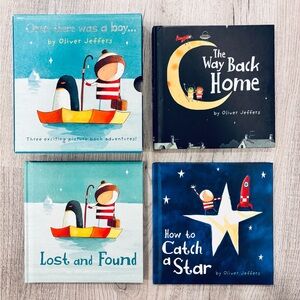 Oliver Jeffers Children's 3 Book Set - Once There Was a Boy